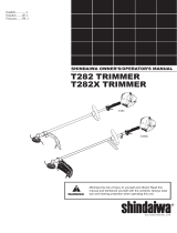 Shindaiwa T282X Manual de usuario