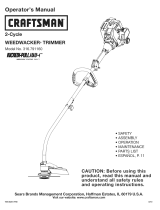 Craftsman WEEDWACKER Incredi-Pull 316.791160 Manual de usuario