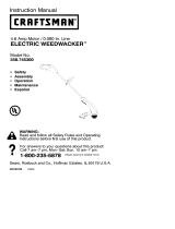 Craftsman WEEDWACKER 358.745300 El manual del propietario