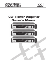 Crest Audio CC 4000 Manual de usuario