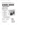 Black and Decker Appliances ODC440 Manual de usuario
