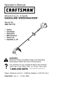 Craftsman WEEDWACKER 358.791170 El manual del propietario
