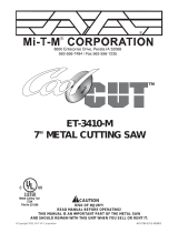 Mi-T-M Cool Cut ET-3410-M Manual de usuario