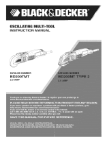 Black & Decker GM60 Manual de usuario