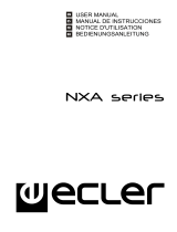 Ecler NXA4-400 Manual de usuario