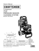 Craftsman  4.0 GPM Honda Powered Pressure Washer El manual del propietario
