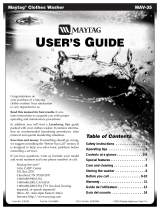 Maytag Atlantis MAV8551AWW Manual de usuario