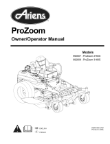 Ariens 992807-ProZoom 60 El manual del propietario