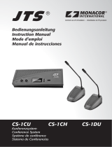 JTS CS-1DU Manual de usuario