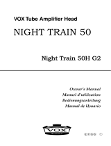 Vox NIGHT TRAIN EFGSJ1 El manual del propietario