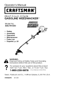 Craftsman WEEDWACKER 358.791030 Manual de usuario