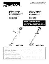 Makita RBC2500 Manual de usuario