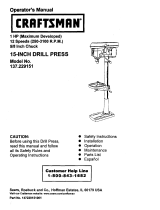 Craftsman 137229150 El manual del propietario