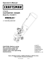 Craftsman 316.292711 El manual del propietario