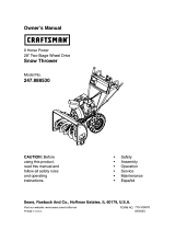 Craftsman 247888530 El manual del propietario