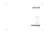 Sangean DCR-200 Instrucciones de operación