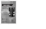 Black and Decker Appliances DDCM200 Manual de usuario