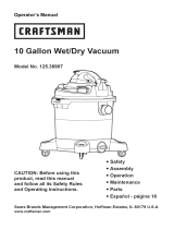 Craftsman 125.38907 El manual del propietario