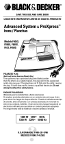 Black & Decker F505 - F650S Manual de usuario