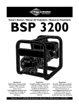 Briggs & Stratton BSP3200 El manual del propietario