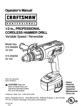 Craftsman 315.269280 El manual del propietario