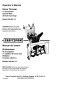 Craftsman 536.881112 El manual del propietario