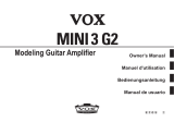 Vox MINI3 G2 El manual del propietario