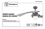 Westinghouse Harmony 48-Inch Two-Blade Indoor 7214100 Manual de usuario