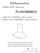 Electrolux PLHV36W6CC El manual del propietario