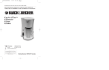 Black and Decker Appliances DCM7 Manual de usuario