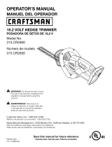 Craftsman 315.CR2600 Manual de usuario