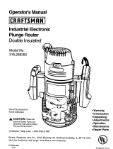 Craftsman 315.268350 Manual de usuario