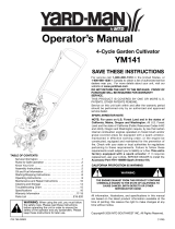 Yard-Man YM141 Manual de usuario
