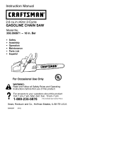 Craftsman 358.360871 El manual del propietario