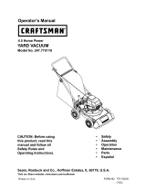 Craftsman Craftsman 247.770110 Manual de usuario