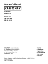 Craftsman 351.226250 Manual de usuario