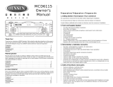 Audiovox MCD6115 El manual del propietario