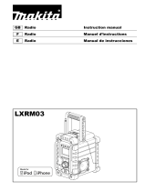 Makita LXRM03 Manual de usuario