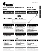 RedMax BCZ2450T Manual de usuario