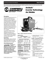 Campbell Hausfeld ARCITECH WS2100 Manual de usuario