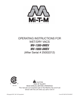 Mi-T-M MV-1800-0MEV Instrucciones de operación