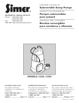 Simer 12356 Manual de usuario