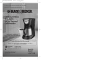 Black and Decker Appliances DE791B Manual de usuario