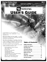 Maytag SDG505DAWQ Guía del usuario