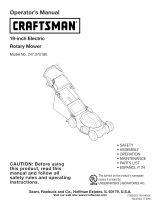 Craftsman 37016 Manual de usuario