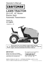 Craftsman 917.28870 El manual del propietario