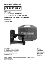 Craftsman 351181740 El manual del propietario