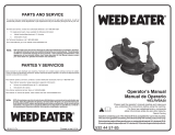 Weed Eater WELRVBA30 Manual de usuario