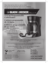 Black & Decker DCM2160W, DCM2160B Manual de usuario