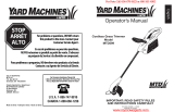 Yard Machines MTD599 Manual de usuario